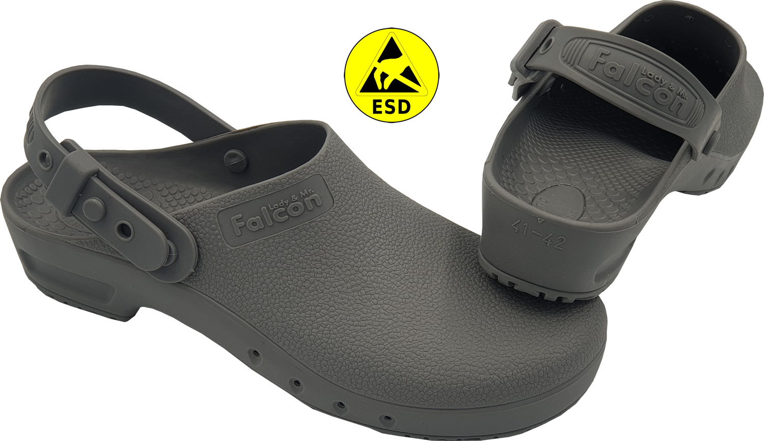 Antistatic ESD Clog Safety Strap AATAESD OT Clogs