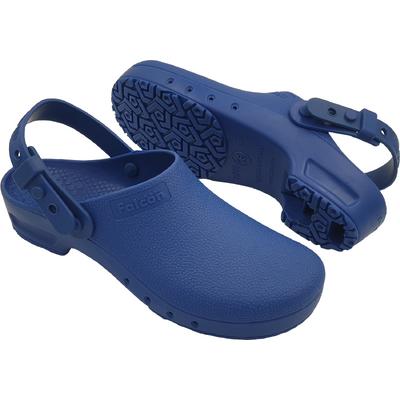 Antistatic Autoclavable Surgeon Clogs With Strap AATA-Sax Blue